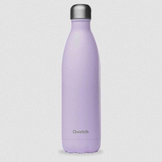 Bouteille isotherme pastel lilas qwetch 750ml