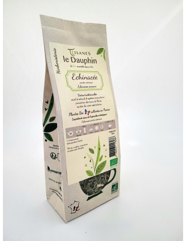 Échinacée bio France herboristerie - Sachet vrac - le Dauphin