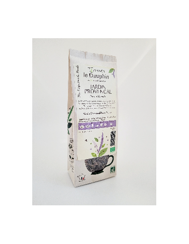 Thé vert bio Jardin Provençal - Sachet vrac - le Dauphin