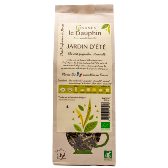 Thé vert bio Jardin d'été - vrac - le Dauphin 2