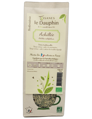 Achillée millefeuille bio - sachet Vrac-Tisane le Dauphin