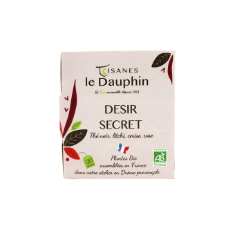 Thé noir bio Désir Secret - vrac - le Dauphin 2