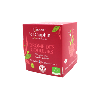 Tisane Bio "Drôme des couleurs" - vrac - Le Dauphin 2