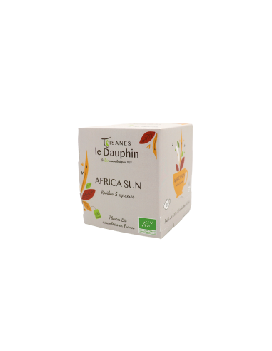 Africa Sun Rooïbos bio - boite 20 doses - Le Dauphin