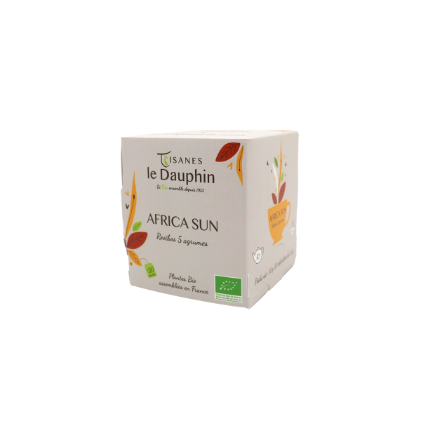 Africa Sun Rooïbos bio - boite 20 doses - Le Dauphin