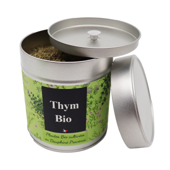 Tisane bio "Thym" - aromate culinaire - antibactérien, digestion - origine France 2