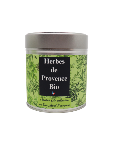 herbe de provence aromatique boite metalique