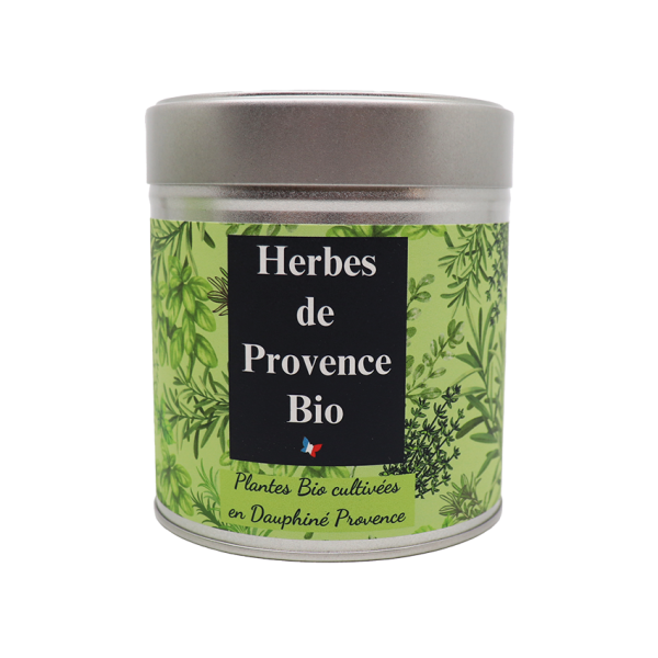 herbe de provence aromatique boite metalique