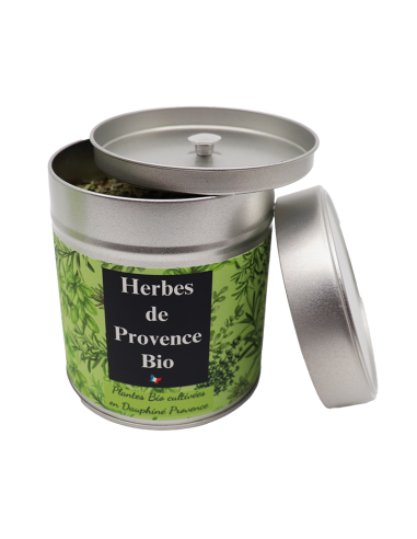 herbe de provence aromatique boite metalique