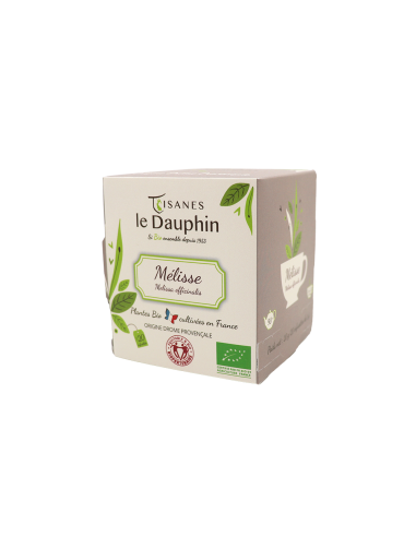 Mélisse France Bio - boite 20 infusettes - le Dauphin