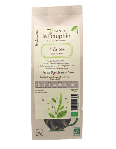 Olivier bio France herboristerie - Sachet vrac - le Dauphin