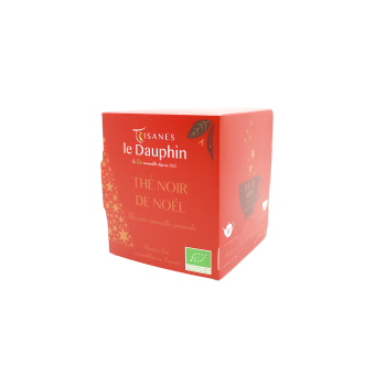 Thé noir de Noël bio en vrac et infusette - épices de Noël et amande 2