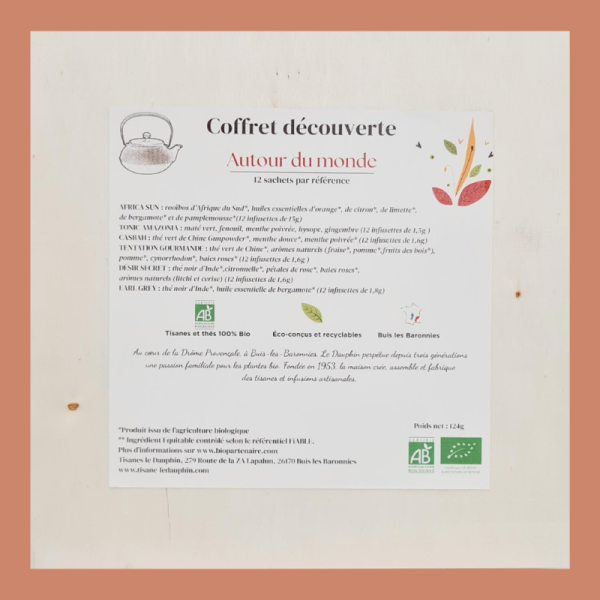 copy of Coffret découverte 5 thés et 1 rooïbos