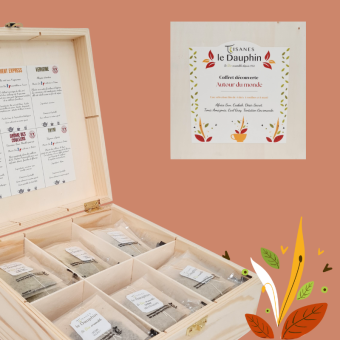 Coffret découverte de 6 thés verts, noirs et rooibos ; 72 infusettes 2