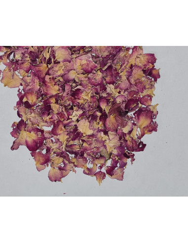 Tisane bio rose de Damas pétales - herboristerie - agriculture France