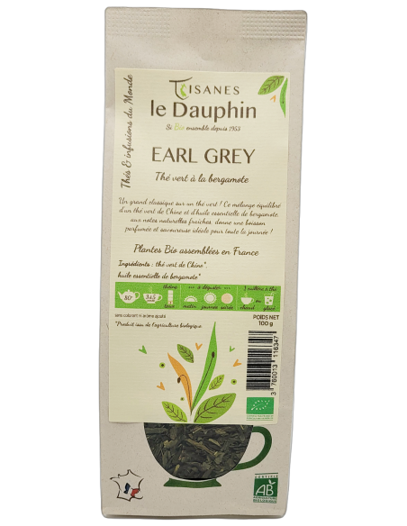 earl grey thé vert sachet vrac