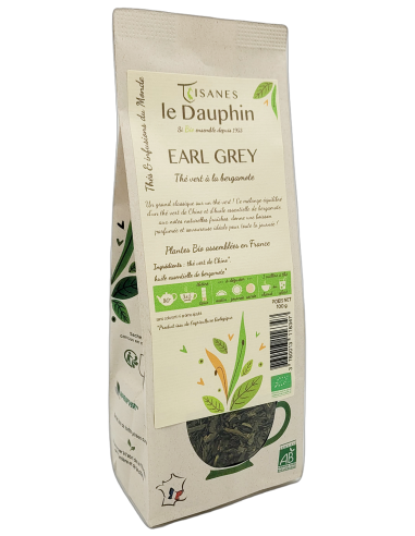earl grey thé vert sachet vrac coté