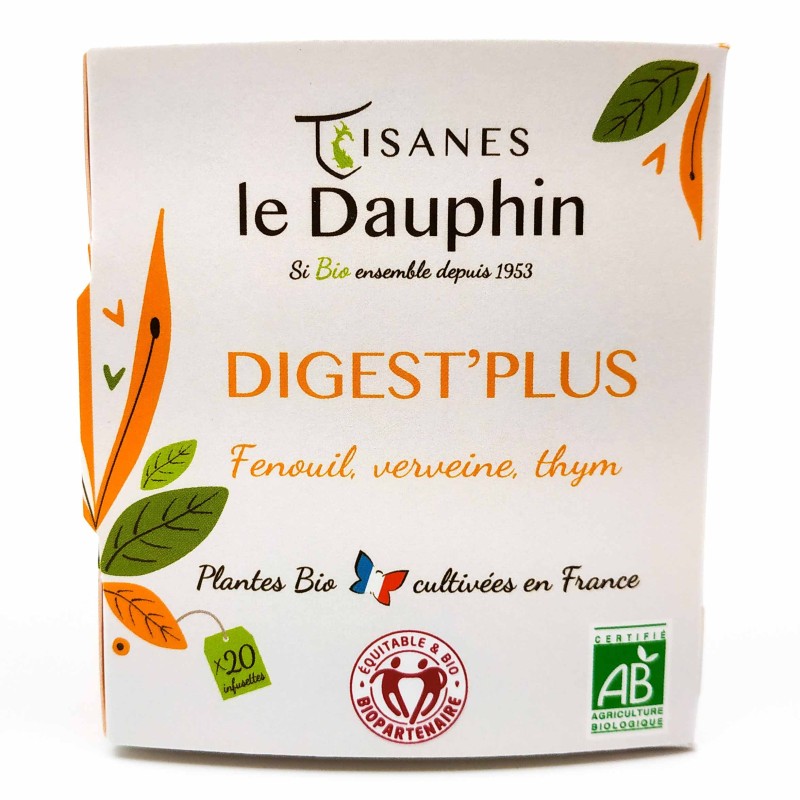 Tisane Transit serein BIO en sachets - Le Dauphin