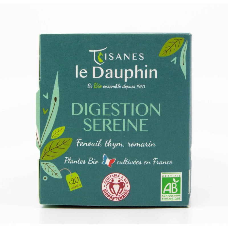 Tisane Minceur BIO en sachets - Le Dauphin