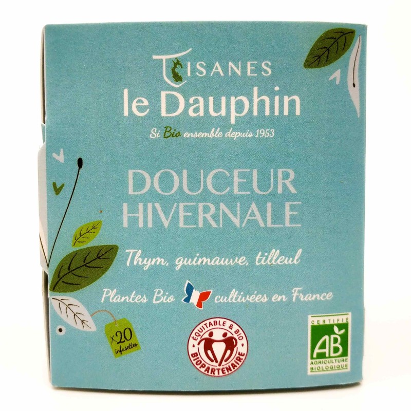 Tisane Bio zénitude Le Dauphin - Les Chemins de Provence - Panier gourmand
