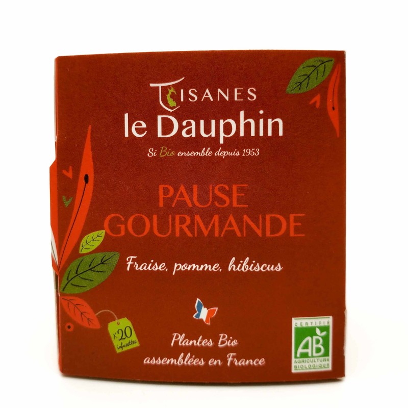 Tisane Bio zénitude Le Dauphin - Les Chemins de Provence - Panier gourmand