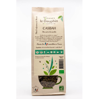 thé vert Casbah bio - thé à la menthe -vrac- Le Dauphin 2