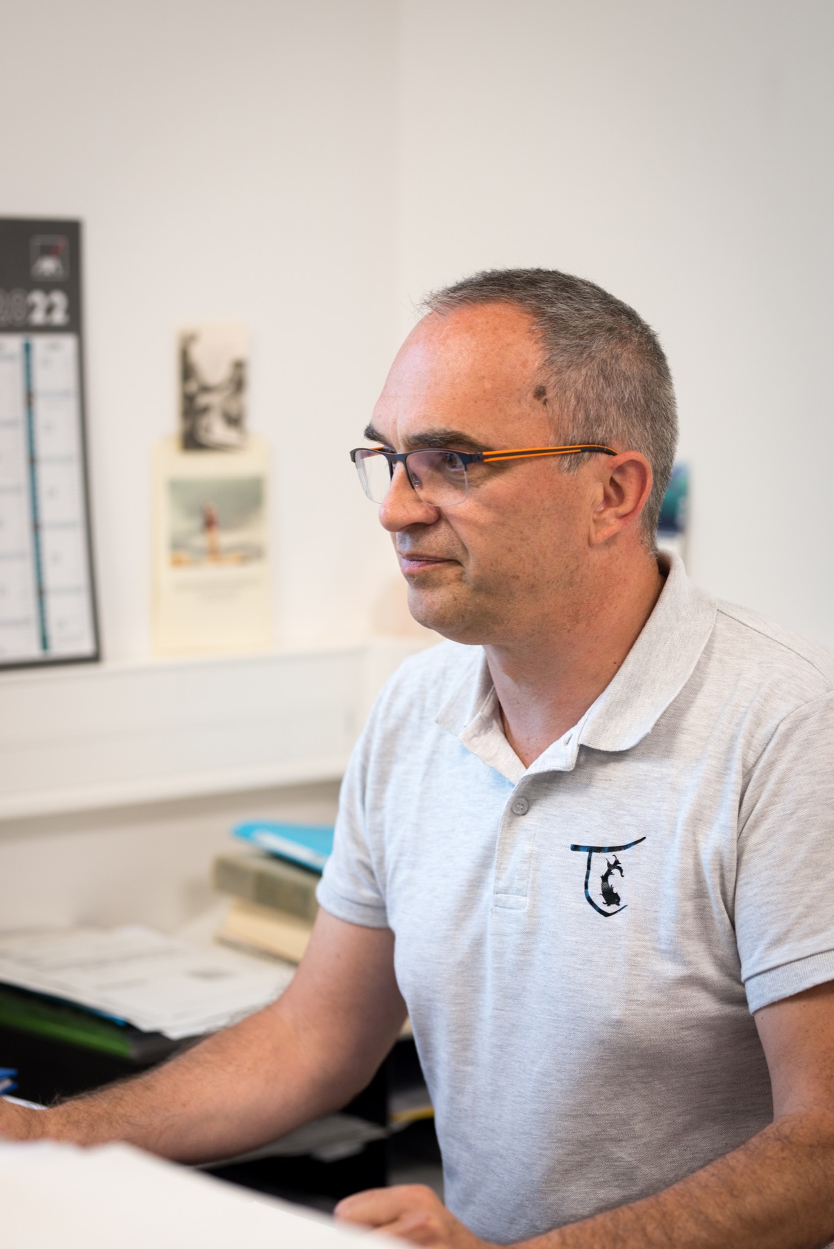 Portrait de Pierre Etienne Longeret au sein de l'entreprise Le Dauphin